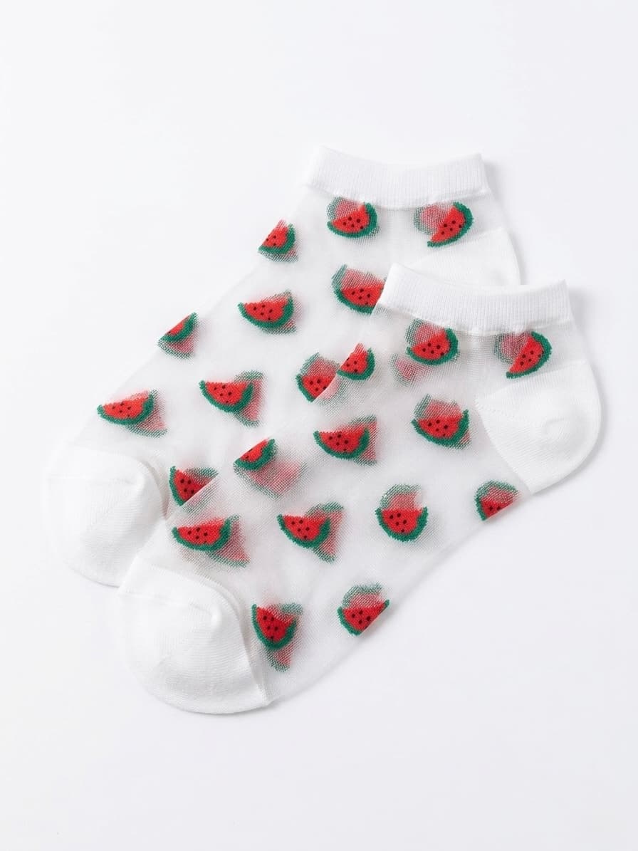 Tobillera con transparencia Sandia